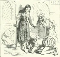 An illustration from Cham (1853)