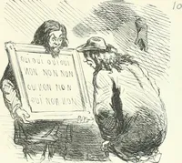An illustration from Cham (1853)