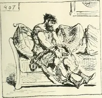 An illustration from Cham (1853)