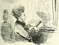 An illustration from Cham (1853)