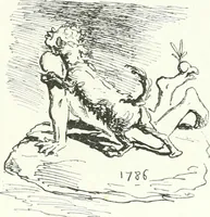 An illustration from Cham (1853)