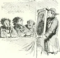 An illustration from Cham (1853)
