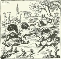 An illustration from Cham (1853)