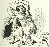 An illustration from Cham (1853)
