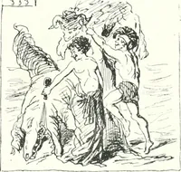 An illustration from Cham (1853)