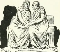 An illustration from Cham (1853)