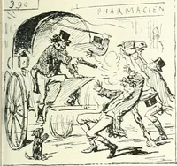 An illustration from Cham (1853)