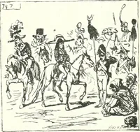 An illustration from Cham (1853)