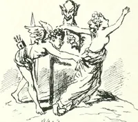 An illustration from Cham (1853)
