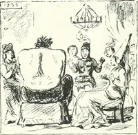 An illustration from Cham (1853)