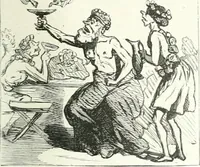An illustration from Cham (1853)