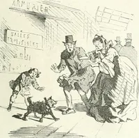 An illustration from Cham (1853)