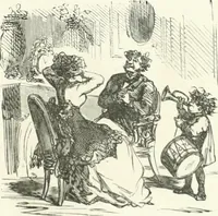 An illustration from Cham (1853)