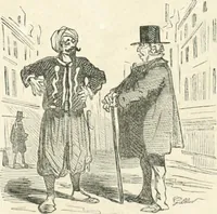 An illustration from Cham (1853)
