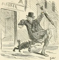 An illustration from Cham (1853)