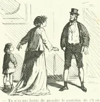 An illustration from Cham (1853)