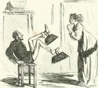 An illustration from Cham (1853)