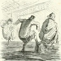 An illustration from Cham (1853)