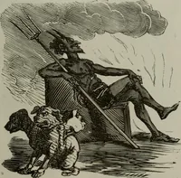 Picture 456 of 706 from Cham (1853), leaf 264