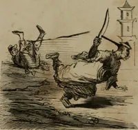 An illustration from Cham (1853)
