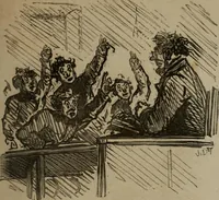 An illustration from Cham (1853)