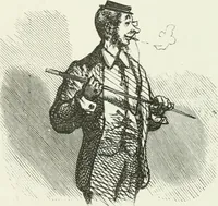 An illustration from Cham (1853)