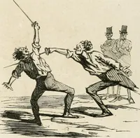 An illustration from Cham (1853)
