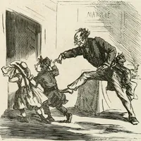 An illustration from Cham (1853)