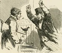 An illustration from Cham (1853)