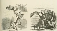 An illustration from Cham (1853)