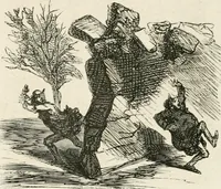 An illustration from Cham (1853)