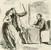 An illustration from Cham (1853)