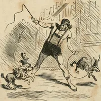 An illustration from Cham (1853)