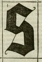 An illustration from Champ fleury : au quel est contenu lart & science de la deue & vraye proportio[n] des lettres attiques, quo[n] dit autreme[n]t lettres antiques, & vulgairement lettres romaines proportionnes selon le corps & visage humain ... (1529)