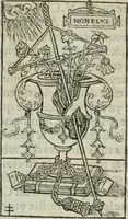Picture 56 of 87 from Champ fleury : au quel est contenu lart & science de la deue & vraye proportio[n] des lettres attiques, quo[n] dit autreme[n]t lettres antiques, & vulgairement lettres romaines proportionnes selon le corps & visage humain ... (1529), leaf 105
