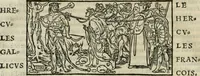 Picture 5 of 87 from Champ fleury : au quel est contenu lart & science de la deue & vraye proportio[n] des lettres attiques, quo[n] dit autreme[n]t lettres antiques, & vulgairement lettres romaines proportionnes selon le corps & visage humain ... (1529), leaf 25