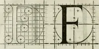 Picture 52 of 87 from Champ fleury : au quel est contenu lart & science de la deue & vraye proportio[n] des lettres attiques, quo[n] dit autreme[n]t lettres antiques, & vulgairement lettres romaines proportionnes selon le corps & visage humain ... (1529), leaf 99