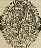 An illustration from Chant d'allegresse : povr l'entree de tres-chrestien, treshavlt, trespvissant, tresexcellent, tresmagnanime, & tresuictorieus prince Charles ix. de ce nom, roi de France, en sa ville de Troïe (1564)
