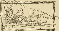 An illustration from Charles Eliot, landscape architect, a lover of nature and of his kind, who trained himself for a new profession, practised it happily and through it wrought much good (1902)