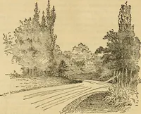 An illustration from Charles Eliot, landscape architect, a lover of nature and of his kind, who trained himself for a new profession, practised it happily and through it wrought much good (1902)