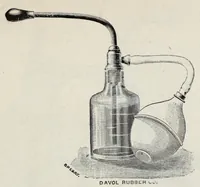 An illustration from The Chas. Baumbach Co., importers and wholesale dealers in drugs and chemicals, patent medicines, paints and oils, varnishes, window glass, druggists' and painters' sundries, etc., etc., Milwaukee, Wis (1890)