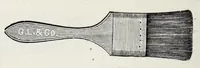 An illustration from The Chas. Baumbach Co., importers and wholesale dealers in drugs and chemicals, patent medicines, paints and oils, varnishes, window glass, druggists' and painters' sundries, etc., etc., Milwaukee, Wis (1890)