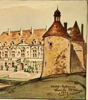 An illustration from Castles and chateaux of old Burgundy and the border provinces (1909)