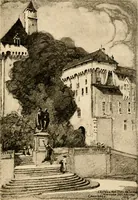 An illustration from Castles and chateaux of old Burgundy and the border provinces (1909)