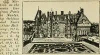An illustration from The chateaux of the Loire : how to visit them rapidly and economically by railway, motor car or bicycle (1909)