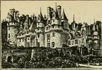 An illustration from The chateaux of the Loire : how to visit them rapidly and economically by railway, motor car or bicycle (1909)