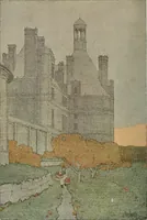 An illustration from The châteaux of Touraine (1906)