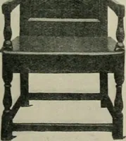 An illustration from Chats on old furniture : a practical guide for collectors (1906)