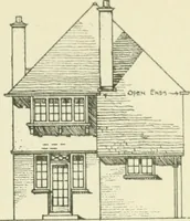 An illustration from The cheap cottage and small house : a manual of economical building (1913)