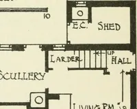An illustration from The cheap cottage and small house : a manual of economical building (1913)